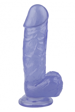 23CM Gereki Mor Dildo Penis